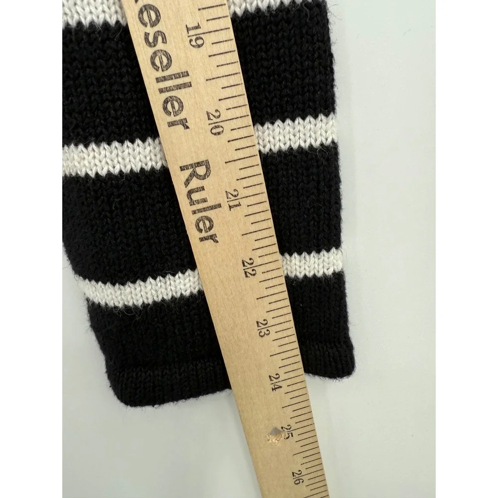 Vintage Sag Harbor Sweater Medium Petite Striped Boat‎ Nautical Embroidered NEW - Picture 5 of 8